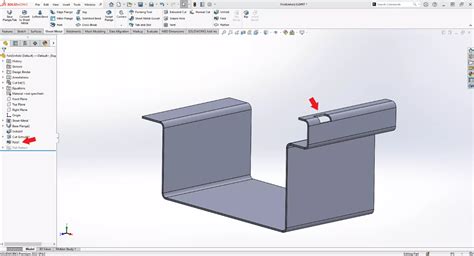 how to make a folded sheet metal part solidworks|solidworks sheet metal basics.